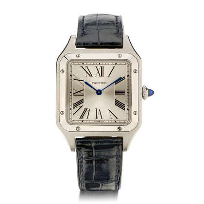 Cartier Santos Dumont 31 Large in Stainless Steel. Ref:4228