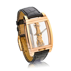 Corum Gold Bridge Classic in 18kt Rose Gold. Avante-Garde. Ref: 113.770.55/001 GN01