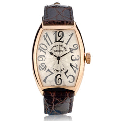 Franck Muller 18kt Pink Gold Wristwatch. Ref: 5850 SC. Limited.