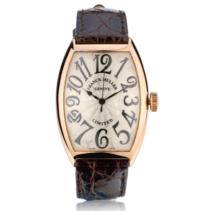 Franck Muller 18kt Pink Gold Wristwatch. Ref: 5850 SC. Limited.