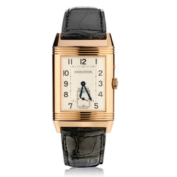 Jaeger le Coultre Reverso Duo Face GMT Wristwatch in 18kt Pink Gold. Ref: Q2712470 270.1.54