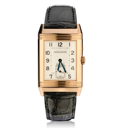 Jaeger le Coultre Reverso Duo Face GMT Wristwatch in 18kt Pink Gold. Ref: Q2712470 270.1.54