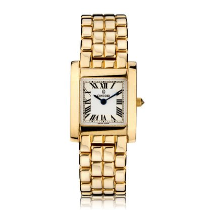 Ladies 14kt Yellow Gold Concord Wristwatch. Ref: 28-25-648