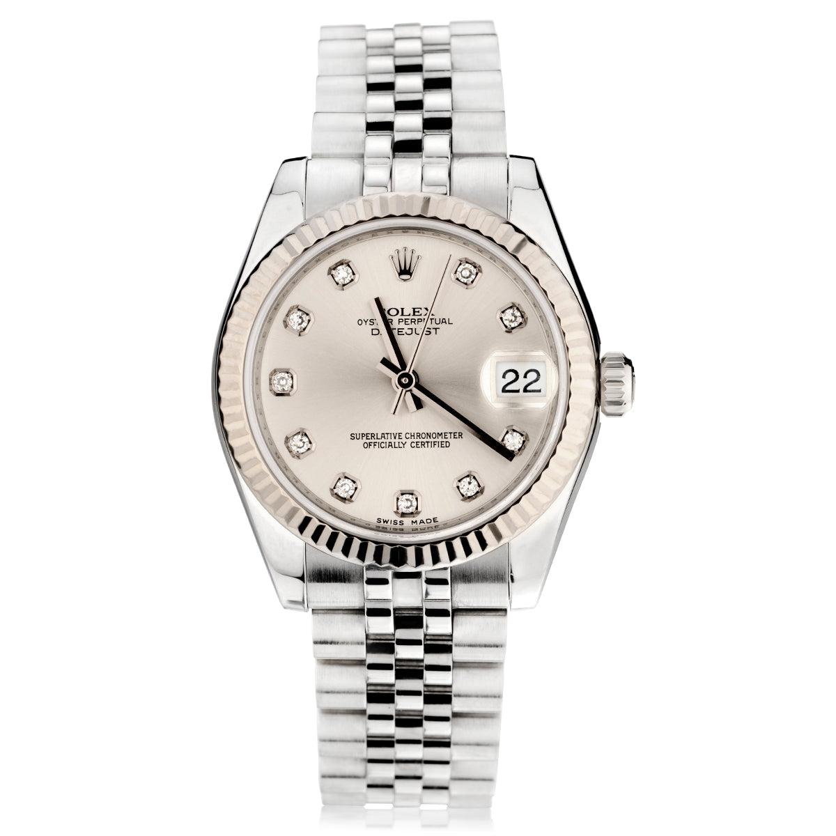 Rolex Datejust 31 in Stainless Steel. Ref: 178274