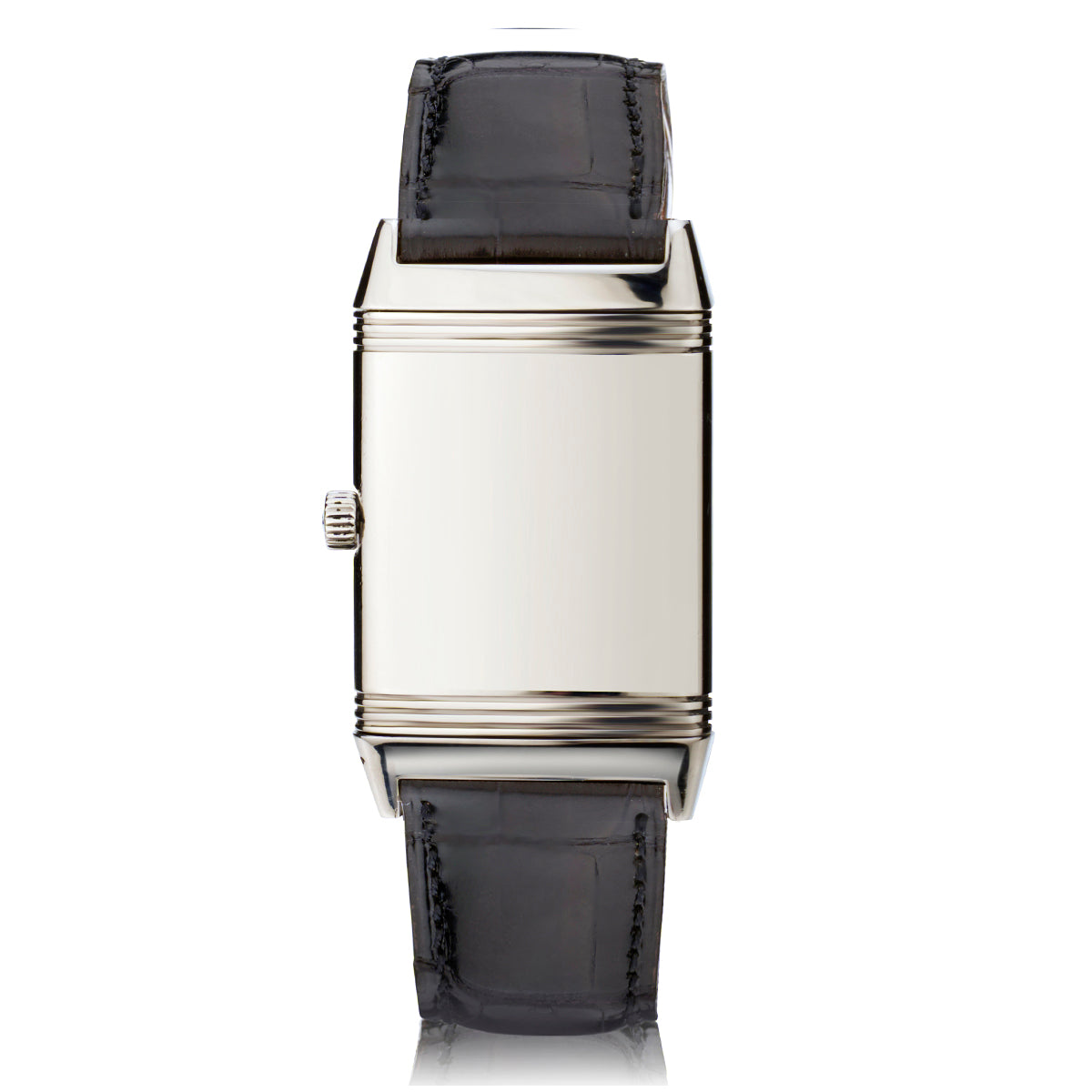 Jaeger le Coultre Classique Reverso Steel Wristwatch. Ref: 252.8.47
