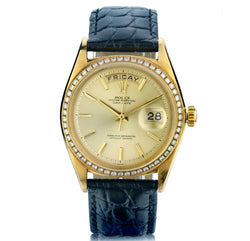 Rolex President Day-Date 18kt yellow Gold Wristwatch. Ref:1803