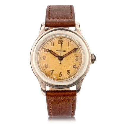 Rare!! Vintage. Longines Tre Tacche Wristwatch. Ref: 22243. Circa 1942