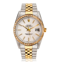 Rolex Datejust 36mm. Steel and 18kt Yellow Gold. Circa 1990