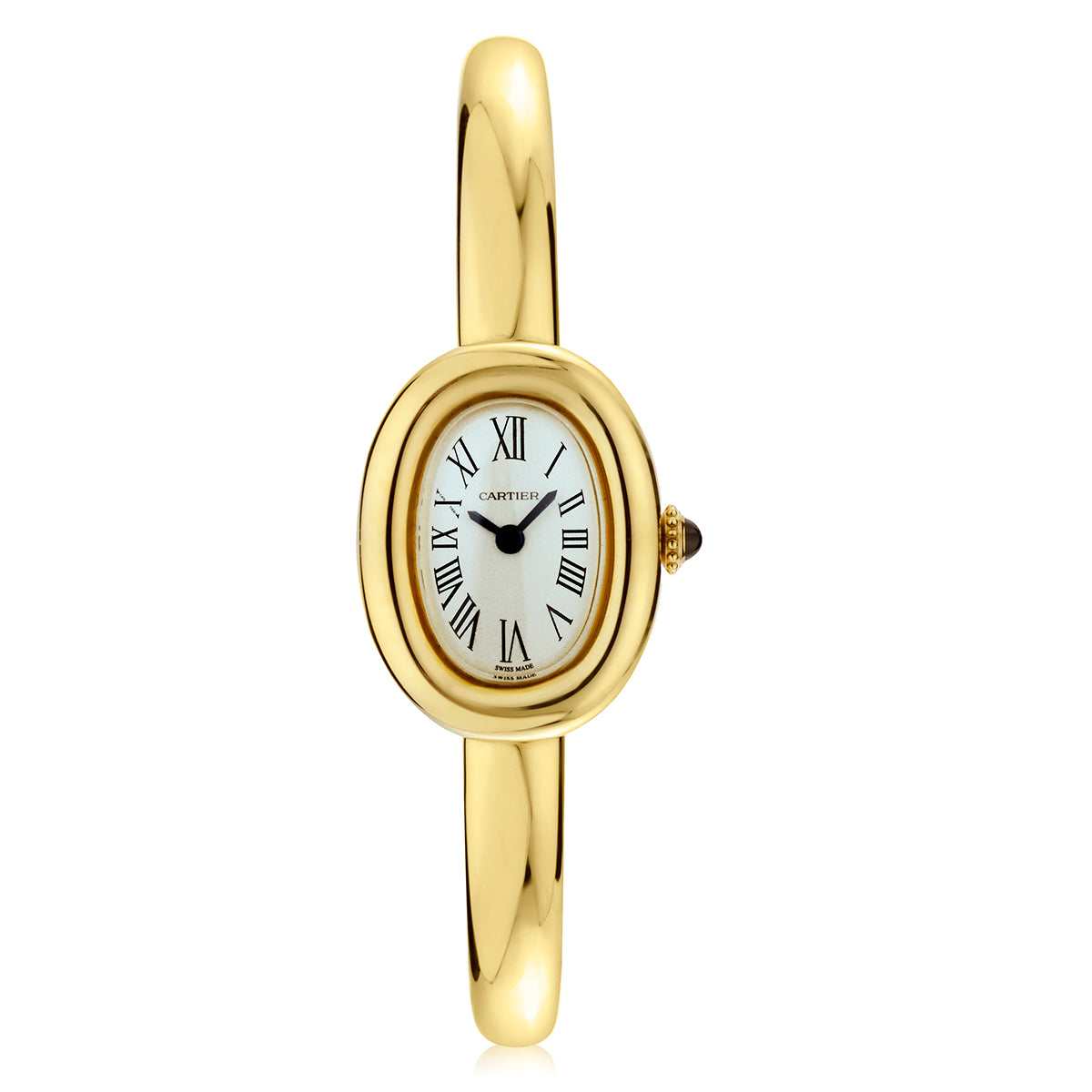 Cartier Mini Baignoire 1920. 18kt Yellow Gold Watch. Size: 17 (M). Ref: WGBA0050