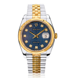 Rare!!  Rolex  Datejust Diamond Two-Tone Watch. Ref: 16233
