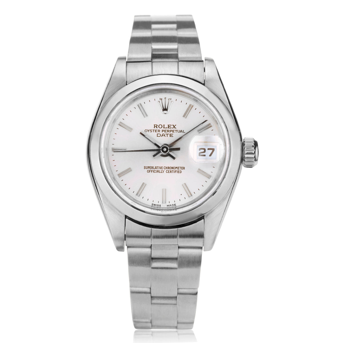 Rolex Ladies Date in Stainless Steel. Ref: 79160.