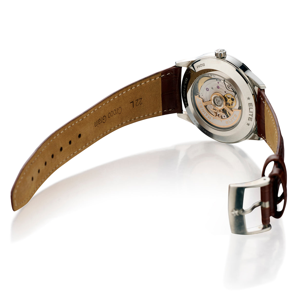 Mens Zenith Elite Moonphase Wristwatch. Ref: NB03.3100.692/03.C923