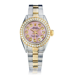 Ladies Rolex Wristwatch in Stainless Steel and 18kt Yellow Gold. Ref: 6719
