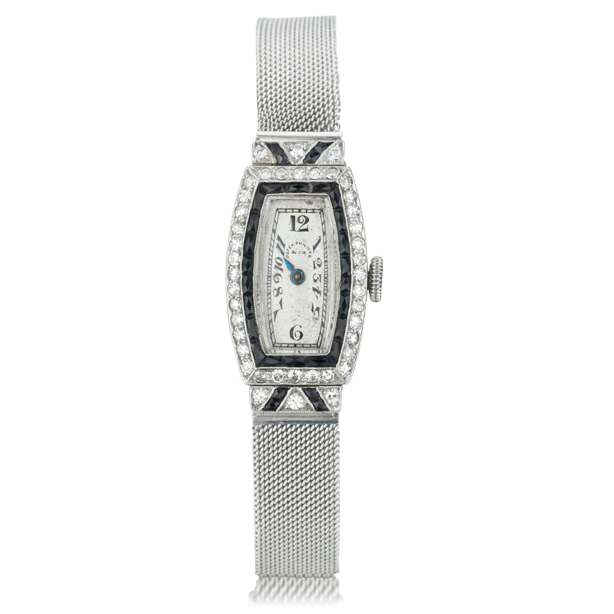 Patek Philippe Platinum Art Deco Ladies Wristwatch