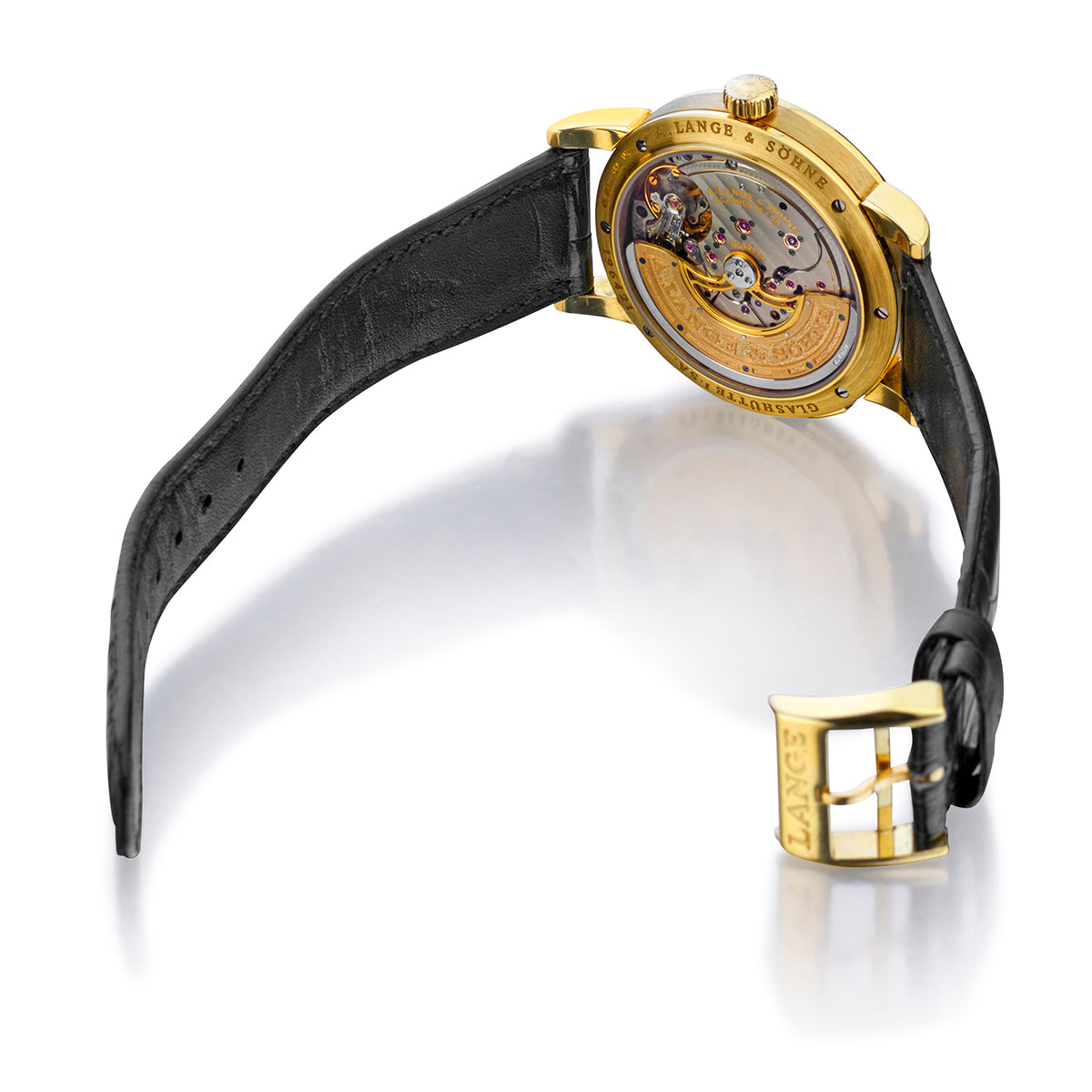 A.Lange & Sohne Daymatic 18kt Yellow Gold. Ref: 320.021/LS3201AA