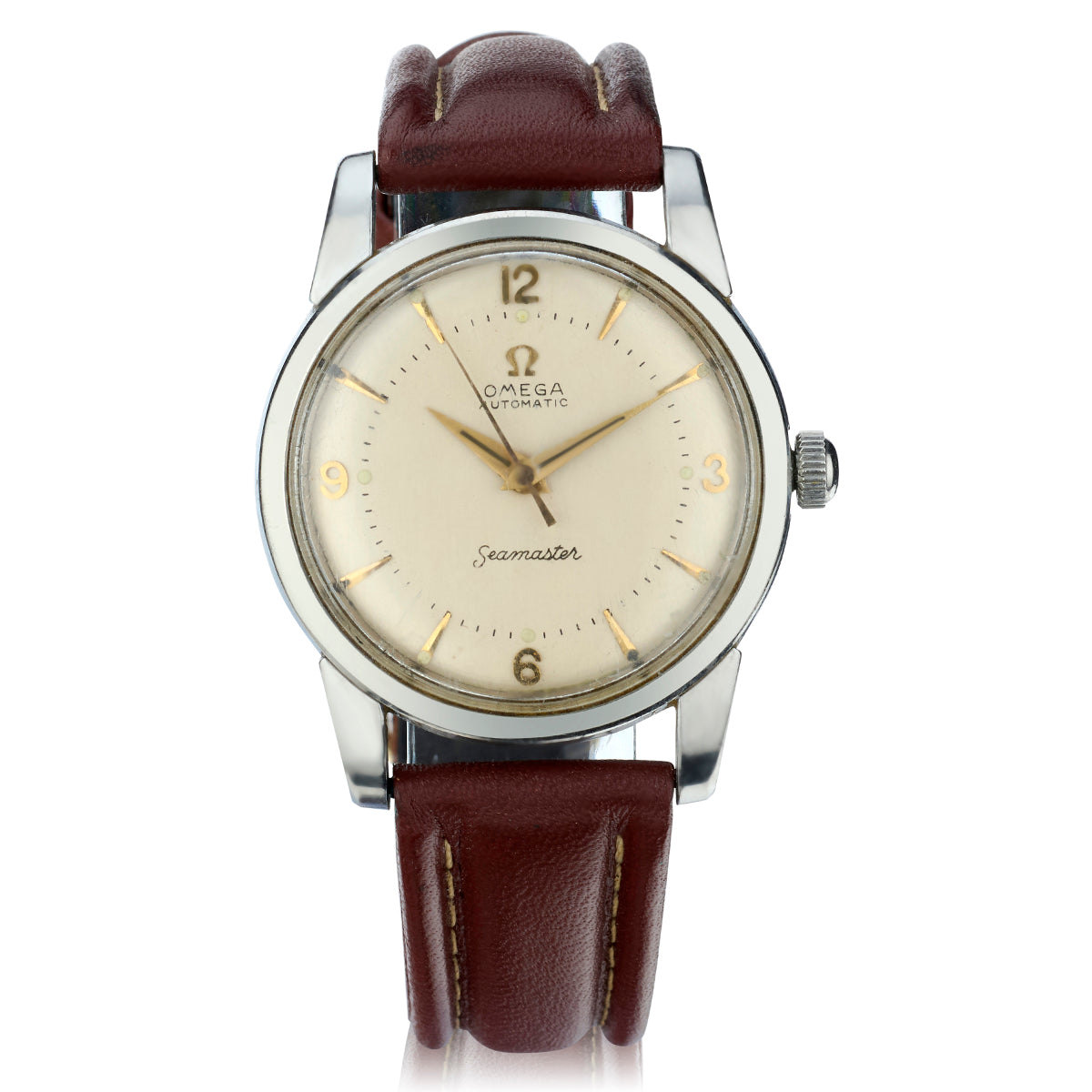 Omega Seamaster in Stainless Steel. Circa 1950. Ref: 2846