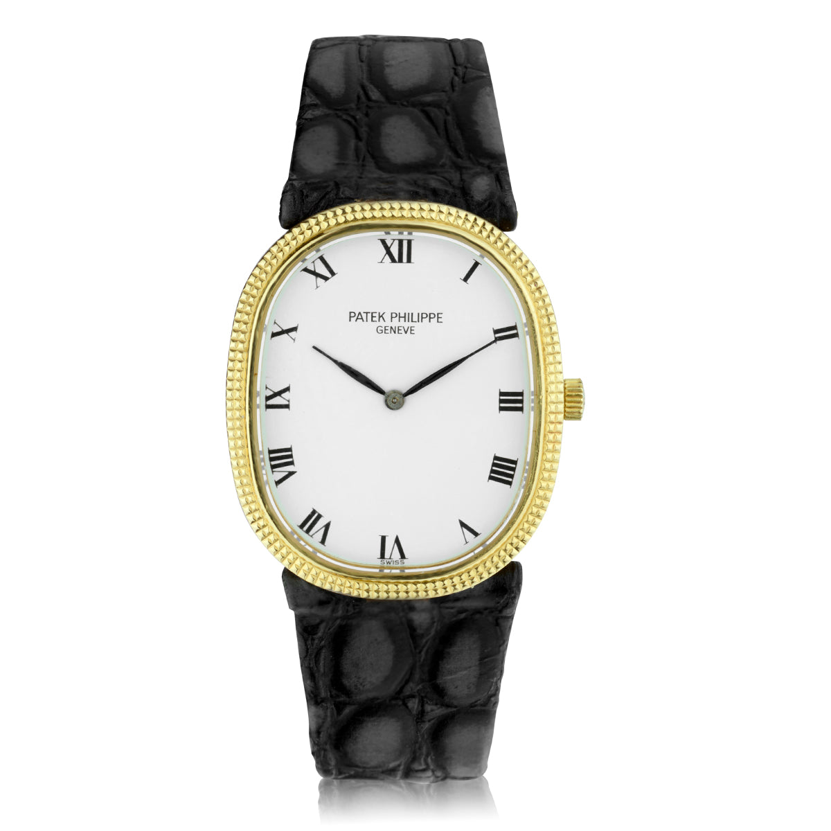 Patek Philippe Ellipse Geneve in 18kt Yellow Gold. Ref: 3987