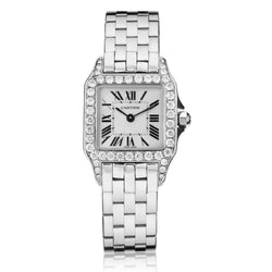 Cartier Ladies Santos Demoiselle in Stainless Steel. Ref:2698. B&P. Circa 2011