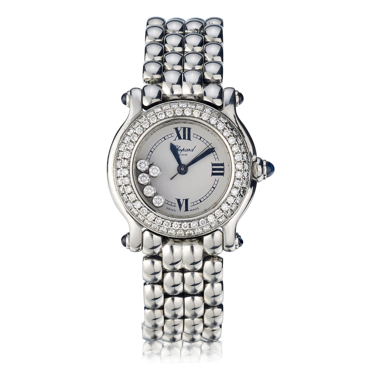 Chopard Happy Sport Stainless Steel Ladies Wristwatch. Ref: 8245
