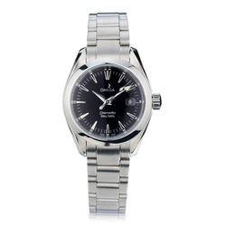 Ladies Omega Seamaster Date in Stainless Steel. Ref: 2577.50