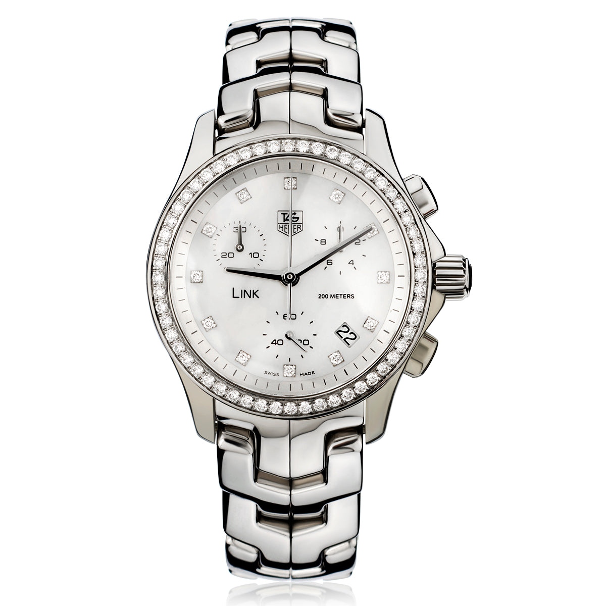 Tag Heuer Link Stainless Steel Wristwatch. 33mm. Reference Number: CJF 1314