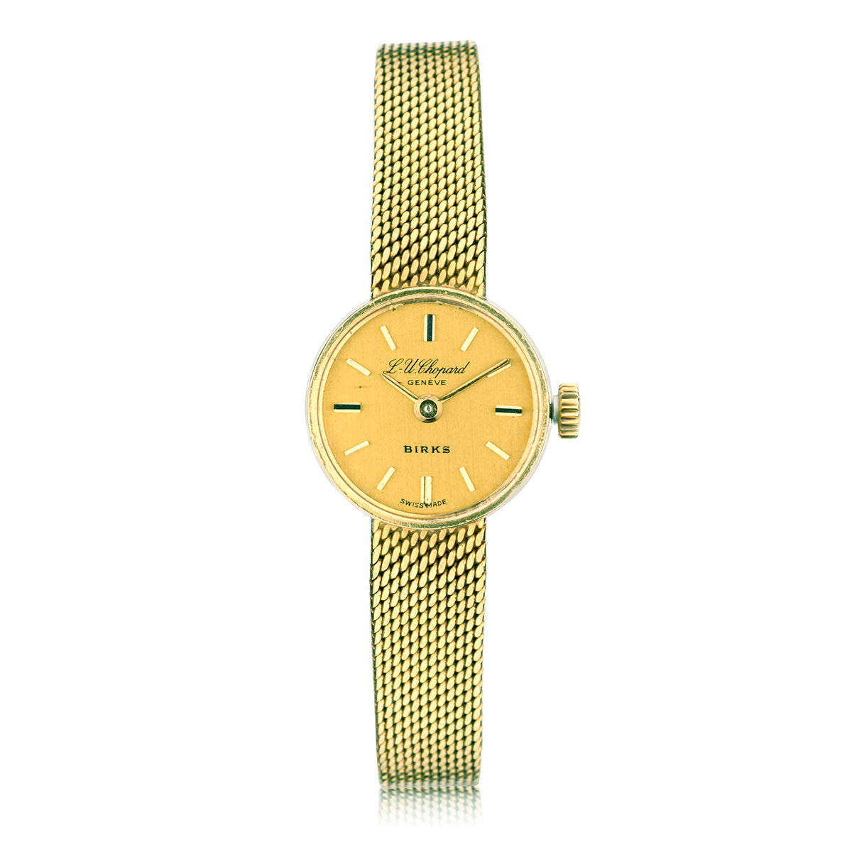 Chopard 18kt Yellow Gold Ladies Watch.