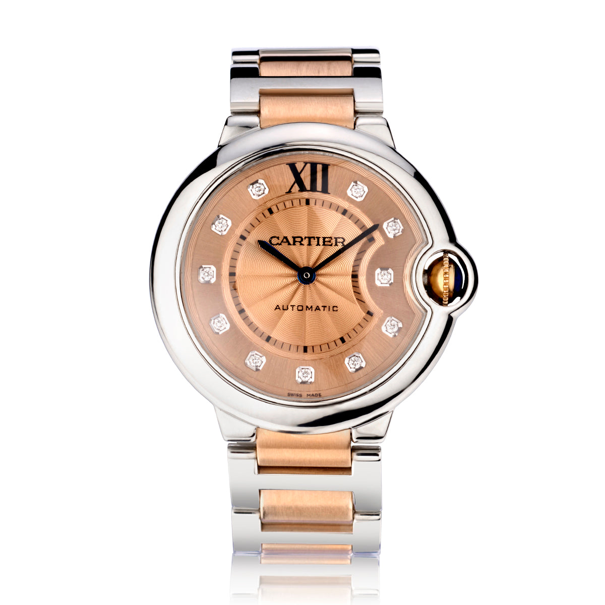 Cartier Ballon Bleu Stainless Steel Watch. 36mm. Ref: 3284.