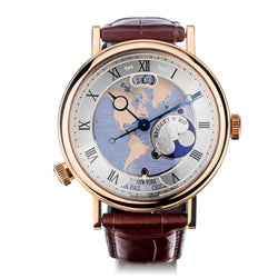 Breguet Classique Hora Mundi 18kt Rose Gold Watch. Ref: 5717BR/AS/9ZU