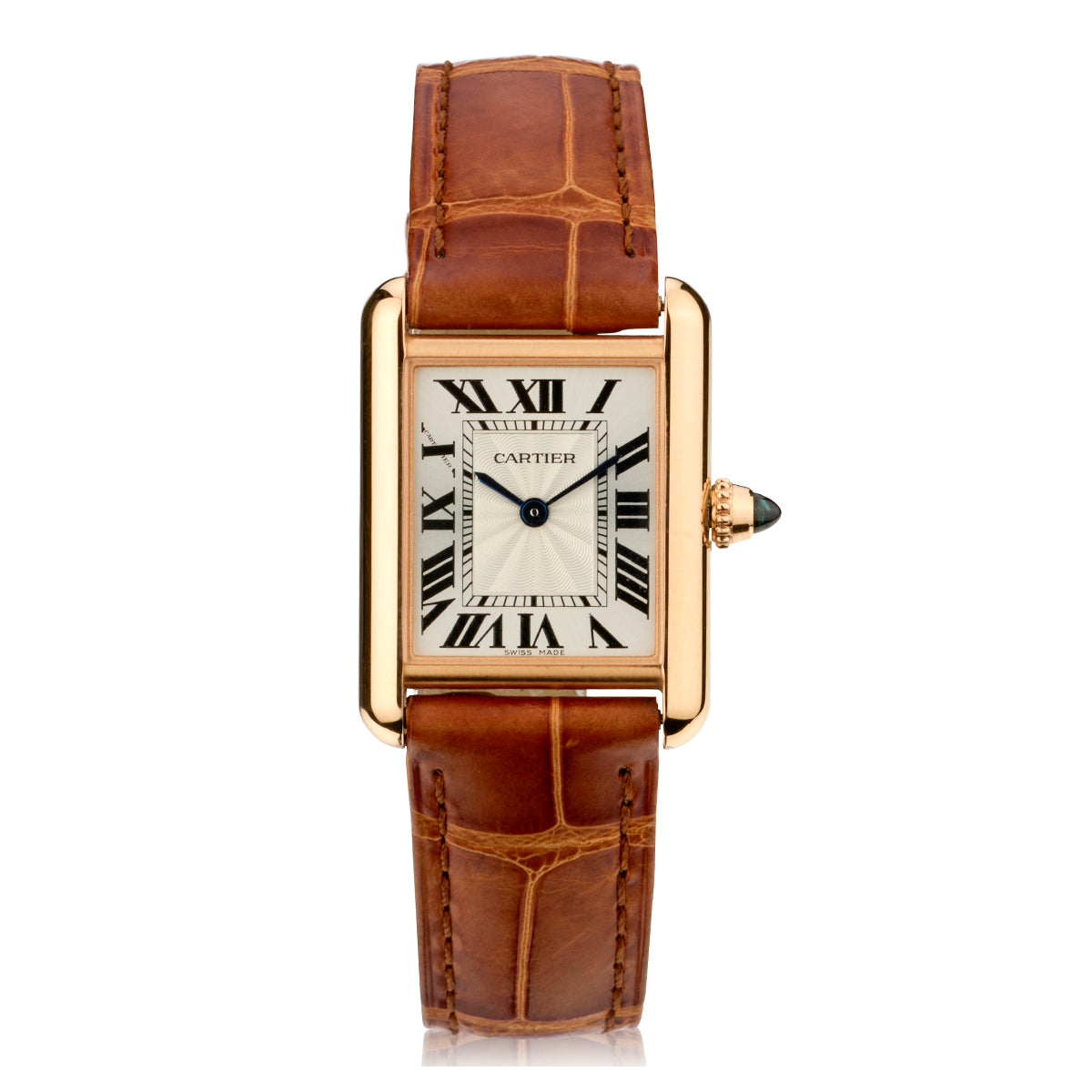 Cartier Small Tank Watch in 18kt Rose Gold. Ref: 3814