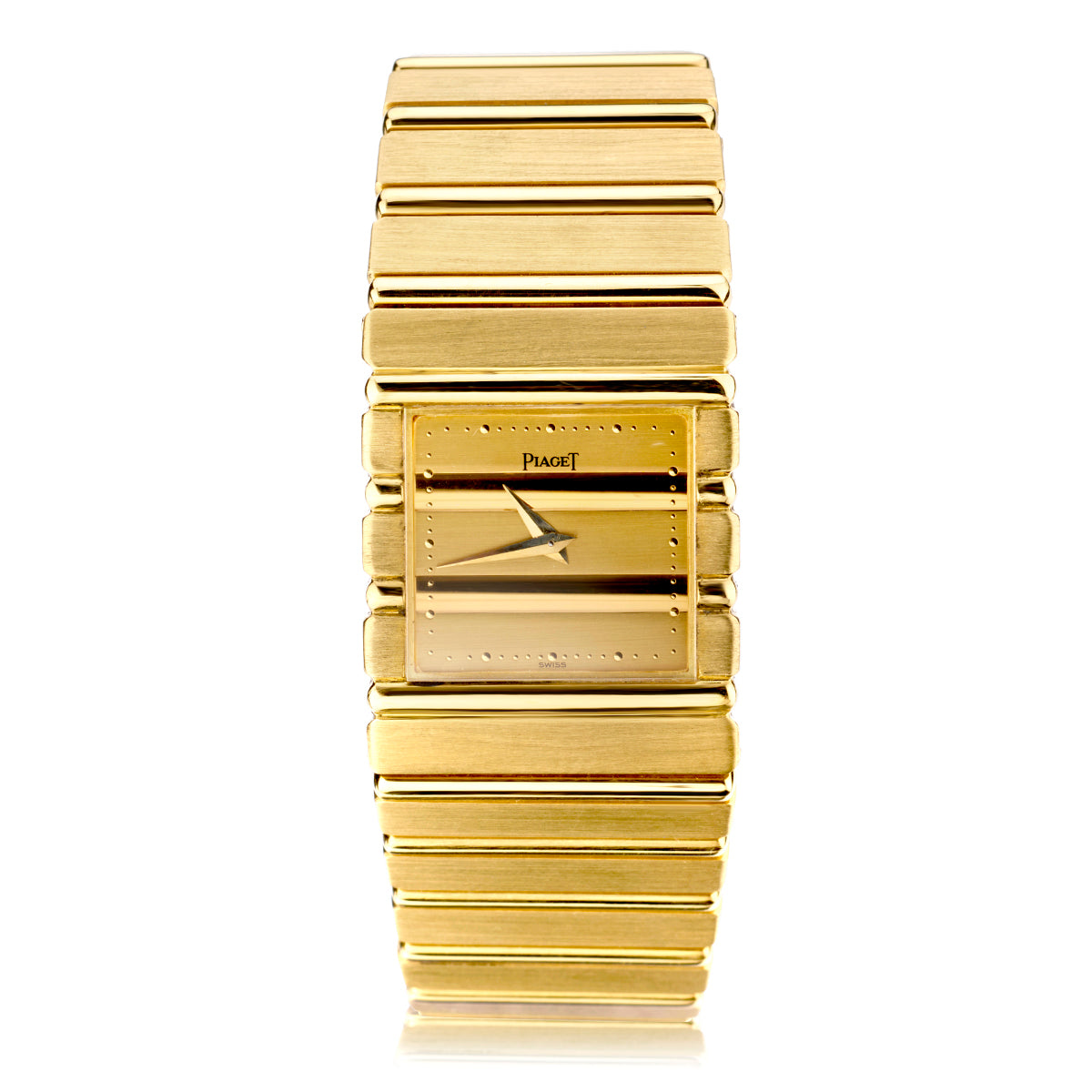 Piaget Polo 18kt Yellow Gold Wristwatch. Weight: 135 Grams. Ref: 713/C701