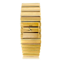 Piaget Polo 18kt Yellow Gold Wristwatch. Weight: 135 Grams. Ref: 713/C701
