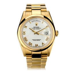 Rolex 18kt Y/G  Day-Date 36. Reference number: 118208.