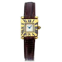 Cartier  Ladies Mini Tank Obus in 18kt Yellow Gold Watch. 1980's