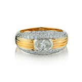 18kt Diamond Ring. 1.29ct Tcw