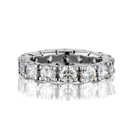 2.75 Carat Total Round Brilliant Cut Diamond Eternity Band