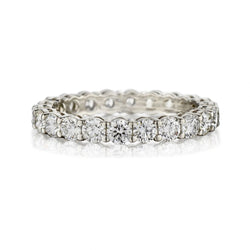 Tiffany & Co. Embrace Collection Round Brilliant Cut Diamond Eternity Band.0.90 Tcw
