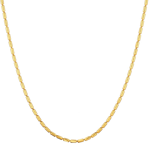 18kt Yellow Gold Link Chain. Weight: 13 Grams