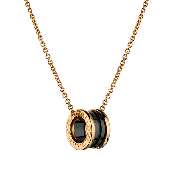 Bulgari / Bvlagri B Zero1 Ceramic Pendant in 18kt Rose Gold | Van