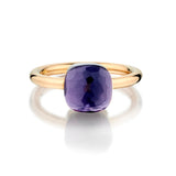 Pomellato Nudo Classic Amethyst Ring. 18kt Yellow Gold