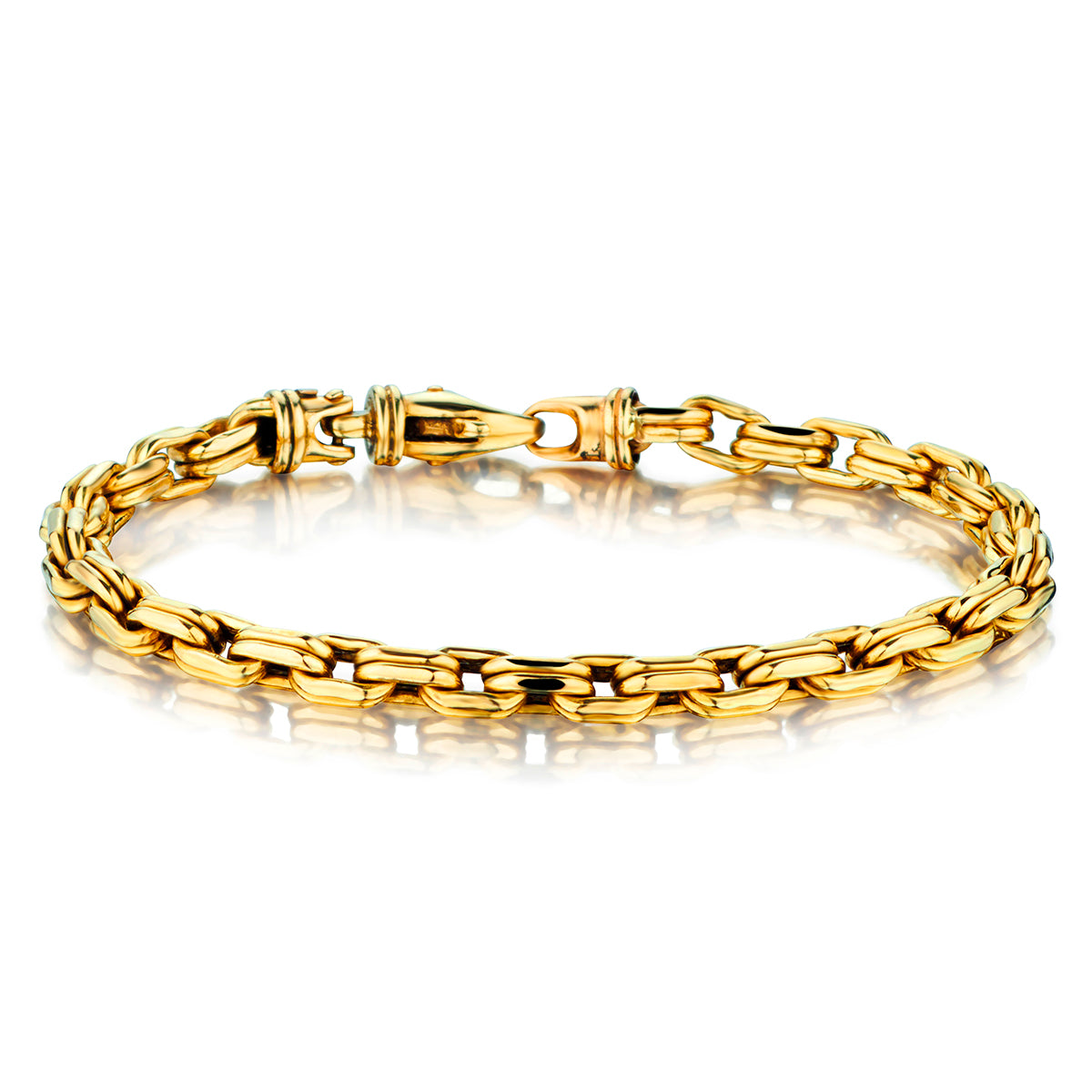 14kt Yellow Gold Bracelet. Made in Italy.