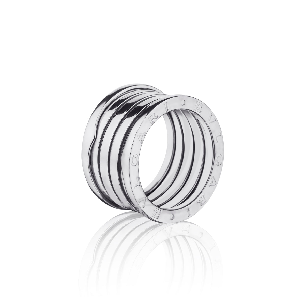 Bvlgari B Zero 1 Four Band Ring in 18kt Yellow Gold. | Van Rijk