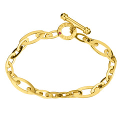 Roberto Coin "Chic and Shine" 18kt Yellow Gold Toggle Bracelet