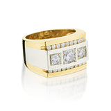 14kt Yellow and White Gold Diamond Ring. 1.43ct Tw