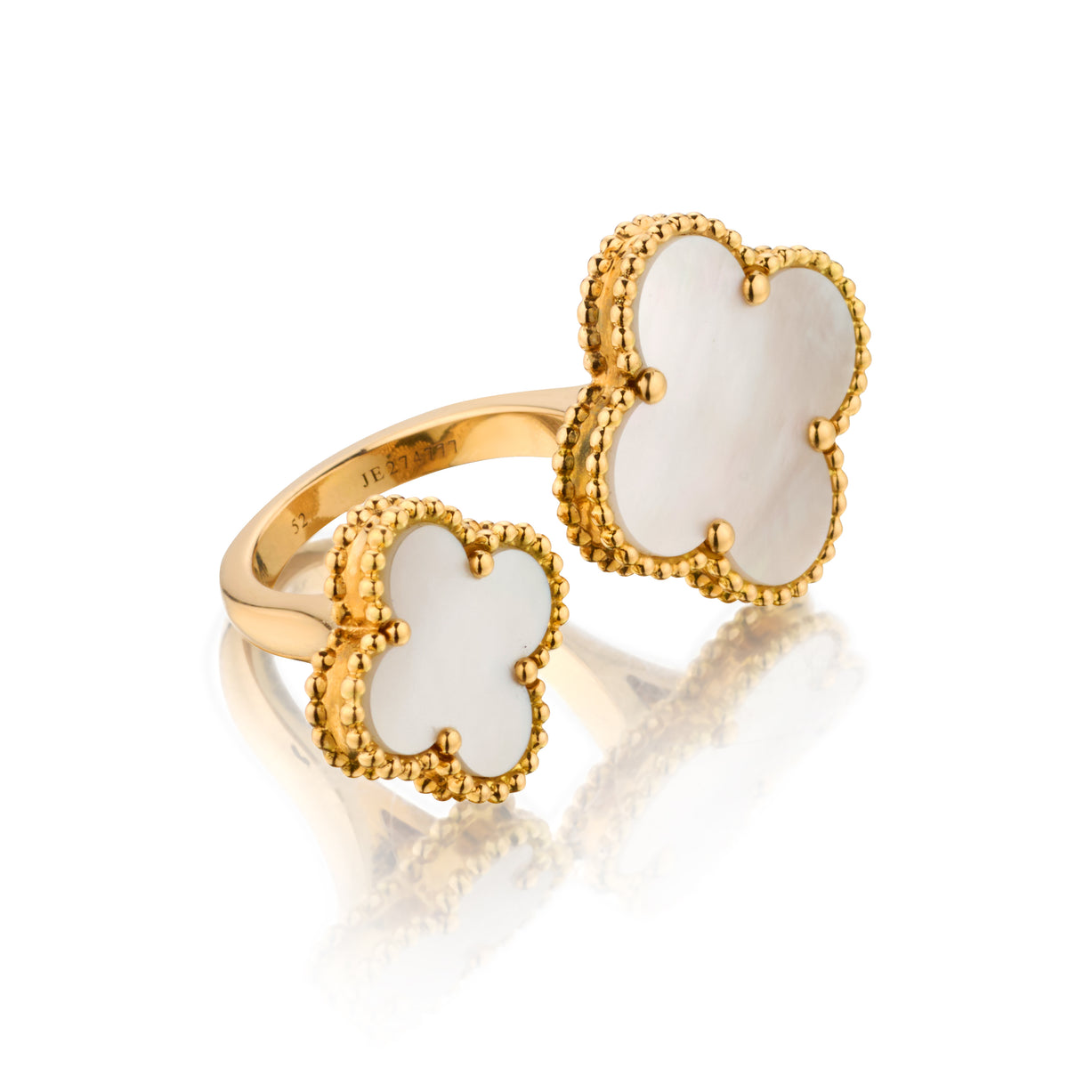 Van Cleef & Arpels 18kt Yellow Gold. Magic Alhambra Mother of