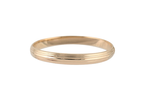 14kt Yellow Gold Bangle. Weight: 11 Grams