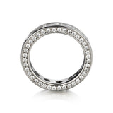 18kt White Gold Diamond Band. 2.60ct Tw Baguette Cut Diamonds