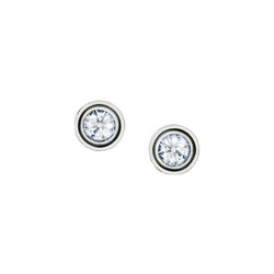 Cartier D'Amour 18kt White Gold Diamond Stud Earrings. 2 x 0.26ct Tw