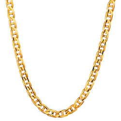 Gents 14kt Yellow Gold Chain. Weight: 108 Grams. 22.5" (L).