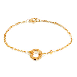 Cartier " LOVE  Collection "Diamond Bracelet. 18kt Yellow  Gold