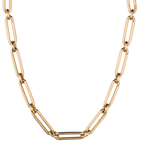 Vintage 18kt Yellow Gold Solid Chain/Necklace. 58 Grams